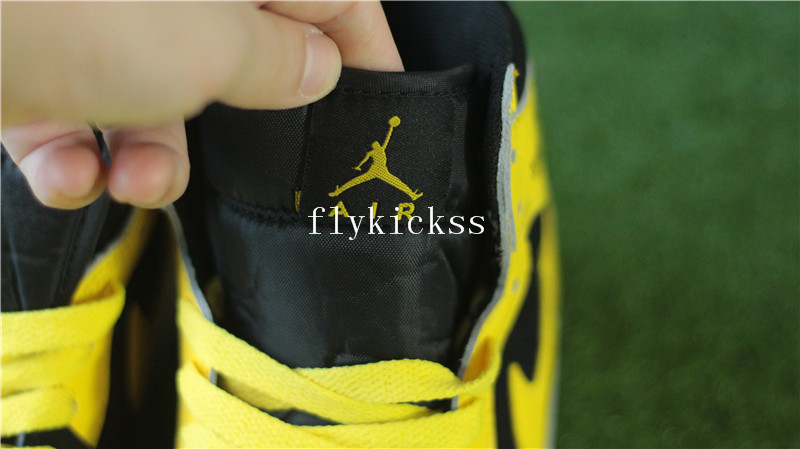 Air Jordan 1 BMP New Love Black Yellow
